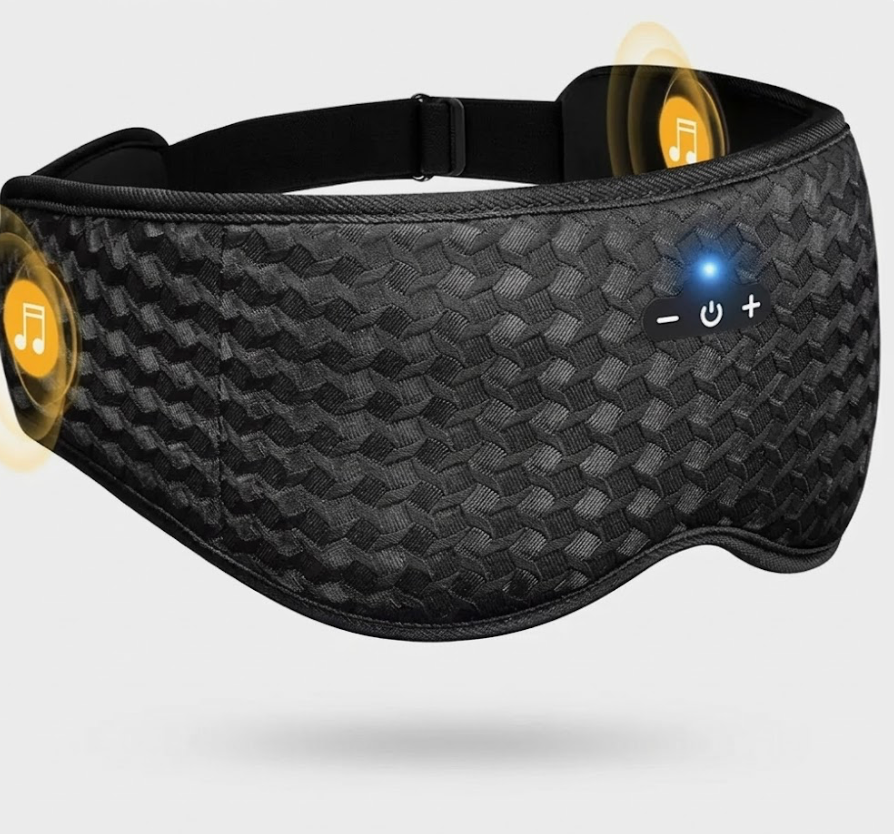 ZENORA - Masque Sommeil Bluetooth 3D