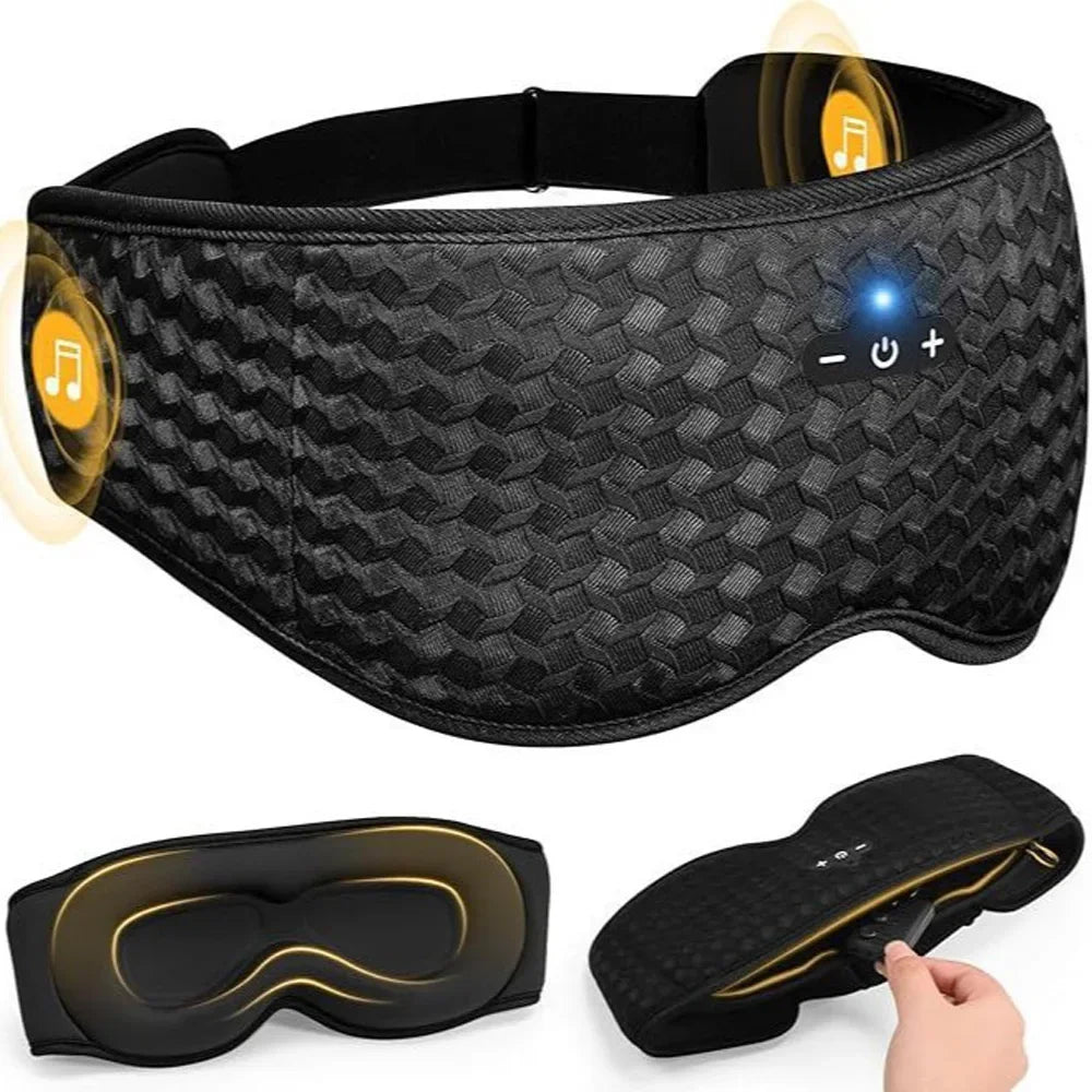 ZENORA - Masque Sommeil Bluetooth 3D